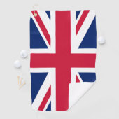 UK Flag, Union Jack ゴルフタオル (インサイチュ)