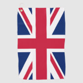 UK Flag, Union Jack ゴルフタオル (正面)
