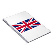 Uk Flag-United Kingdom-England-Union Jack ノートブック (右側)
