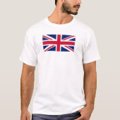 Uk Flag-United Kingdom-England-Union Jack Tシャツ (正面)