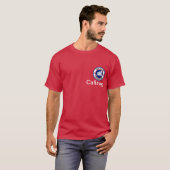 UK Ham Radio Operatorをパーソナライズ Tシャツ (正面フル)
