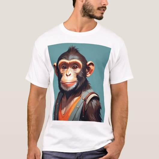 uk monkey tshiry 421 tシャツ (正面)