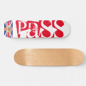 UK PASS スケートボード (横)