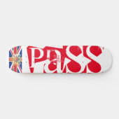 UK PASS スケートボード (横)