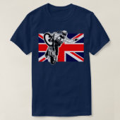 UK Speedway Motorcycle RacingTShirt Tシャツ (デザイン正面)