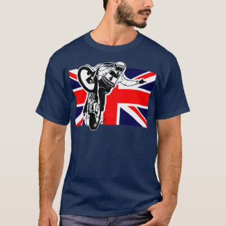UK Speedway Motorcycle RacingTShirt  Tシャツ