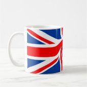 UK/USA FLAG-LOVINのいとこ コーヒーマグカップ (左)