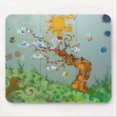 UKA木 マウスパッド (正面)