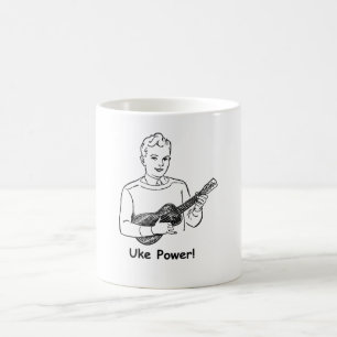Uke力! コーヒーマグカップ