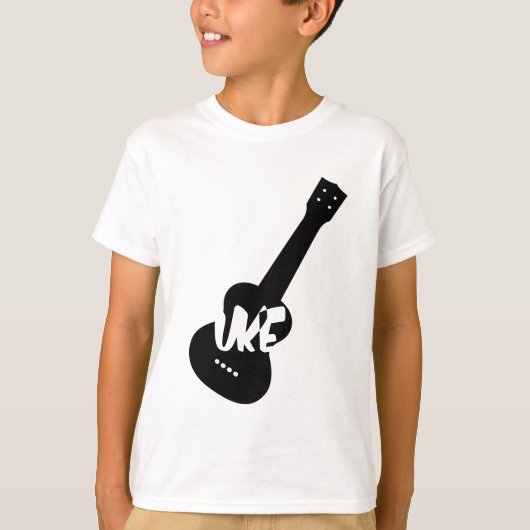 UKE（ウクレレ）ティー Tシャツ (正面)