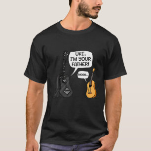 Uke I Am Your Father Tee Ukulele Guitar Music Tシャツ