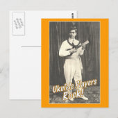 Uke Playersロックポストカード ポストカード (正面/裏面)