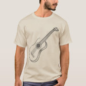 UkeleleのTシャツ Tシャツ (正面)