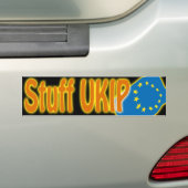 "Ukip"イギリスの欧州連合EUの国民投票を詰めて下さい バンパーステッカー (車上)