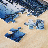 Ukiyo-e富士山日本 ジグソーパズル (側面)