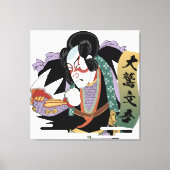 Ukiyo-e Art of Kabuki キャンバスプリント (正面)