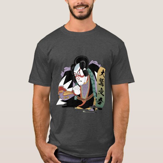 Ukiyo-e Art of Kabuki Tシャツ (正面)