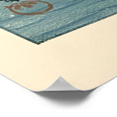 Ukiyo e Fisherman ポスター (角)