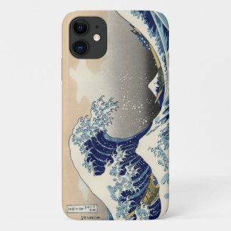 UKIYO-E ~HOKUSAI  葛飾北斎    「富嶽三十六景 神奈川沖浪裏」 iPhone 11 ケース