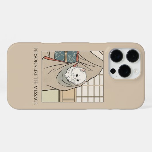 Ukiyo-e Inspired – Dramatic JAPAN  iPhoneケース (裏面横)