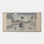 Ukiyo-e Inspired mouse pad– Dramatic JAPAN デスクマット (正面)