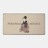 Ukiyo-e Inspired mouse pad– Dramatic JAPAN Desk Ma デスクマット (正面)