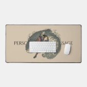 Ukiyo-e Inspired mouse pad– Dramatic JAPAN Desk Ma デスクマット (キーボード&マウス)