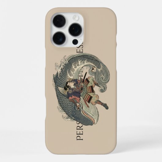 Ukiyo-e Inspired mouse pad– Dramatic JAPAN  iPhoneケース (裏面)