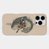 Ukiyo-e Inspired mouse pad– Dramatic JAPAN  iPhoneケース (裏面横)