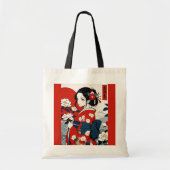 Ukiyo-e Modern Tote Bag トートバッグ (正面)