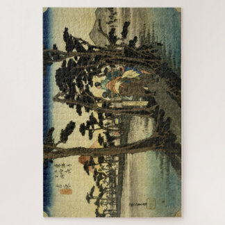 Ukiyo-e Puzzle – Travelers with Mount Fuji | Tradi ジグソーパズル