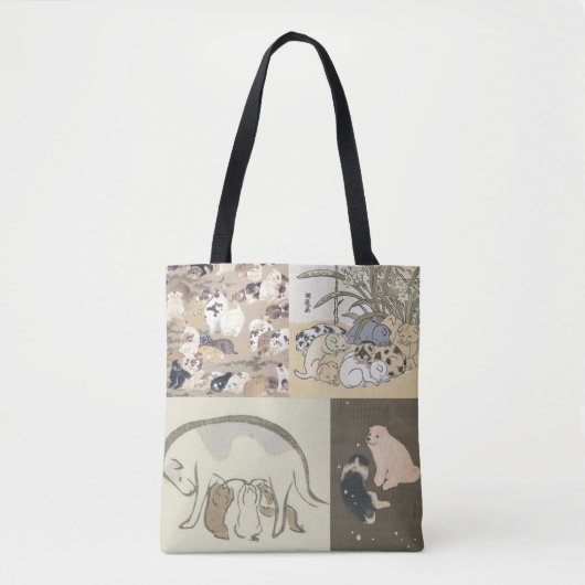 Ukiyo-e tote bag 浮世絵トートバッグ トートバッグ (正面)
