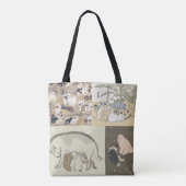 Ukiyo-e tote bag 浮世絵トートバッグ トートバッグ (裏面)