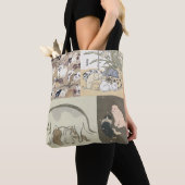 Ukiyo-e tote bag 浮世絵トートバッグ トートバッグ (クローズアップ)