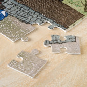 ukiyoe - hasui - C01 - Atagoyama Hill in Spring -  ジグソーパズル (側面)