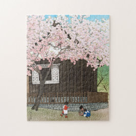 ukiyoe - hasui - C01 - Atagoyama Hill in Spring -  ジグソーパズル