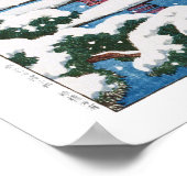 ukiyoe - hasui - m11 - Snow at Miyajima Shrine -  ポスター (角)