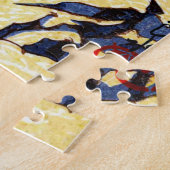 ukiyoe hasui n24 ezame on the Kiso River ジグソーパズル (側面)