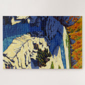 ukiyoe hasui n24 ezame on the Kiso River ジグソーパズル (横)