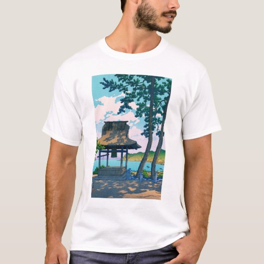 ukiyoe hasui No49 Shogetsuin Temple in Ito, Izu Tシャツ (正面)