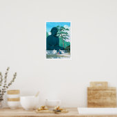 ukiyoe - hasui - No.1 The Great Buddha of Kamakura ポスター (キッチン)