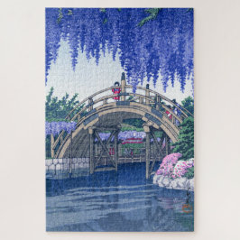 ukiyoe - hasui - No.34 Wisteria at Kameido -   ジグソーパズル