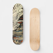 ukiyoe japan skateboard skull スケートボード (正面)