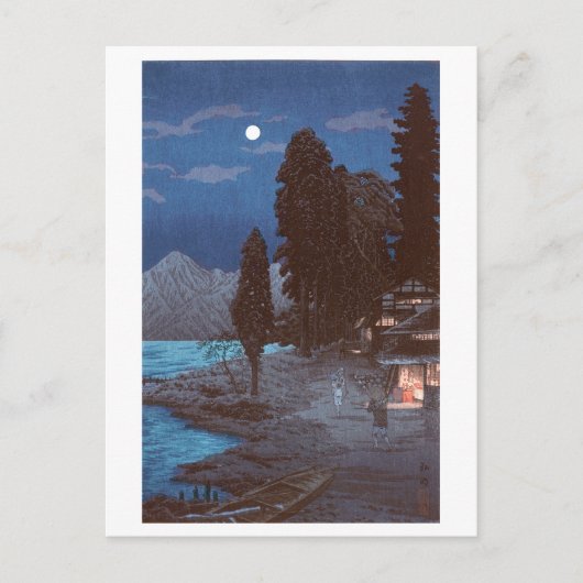 ukiyoe [komei] Lake Chūzenji ポストカード (正面)