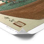 Ukiyoe [Koson] Azalea in Pot (XS) ポスター (角)