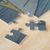 ukiyoe - Toyokuni - No.21 Kazama Hachirō - ジグソーパズル (側面)