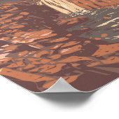 Ukkusiksalik国立公園カナダ旅行ヴィンテージ ポスター (角)