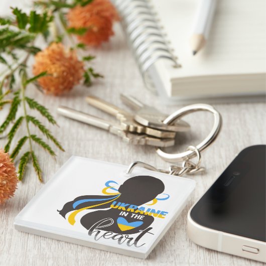 Ukraine キーホルダー (正面右)