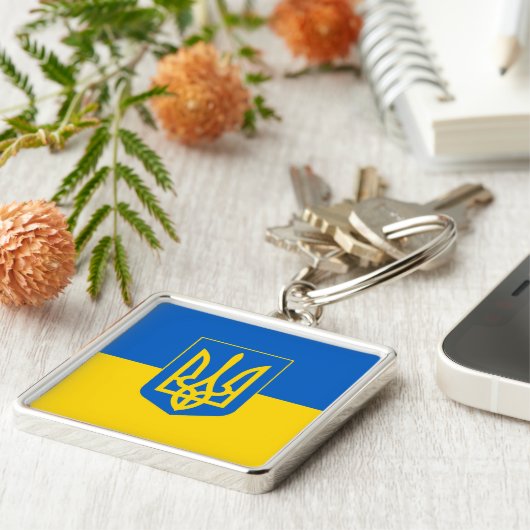 Ukraine キーホルダー (側面)