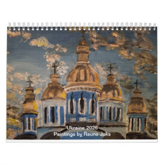 Ukraine 2026 Calendar カレンダー